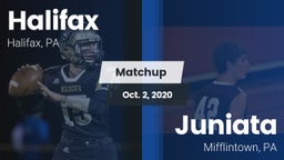 Matchup: Halifax vs. Juniata  2020