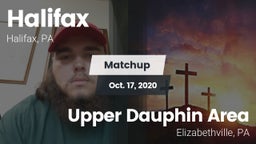 Matchup: Halifax vs. Upper Dauphin Area  2020