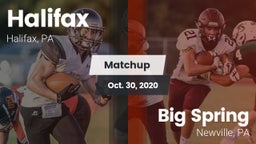 Matchup: Halifax vs. Big Spring  2020