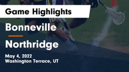 Bonneville  vs Northridge  Game Highlights - May 4, 2022