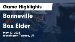 Bonneville  vs Box Elder Game Highlights - May 12, 2023