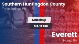 Matchup: Southern Huntingdon  vs. Everett  2017