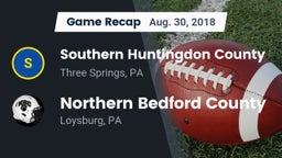 Recap: Southern Huntingdon County  vs. Northern Bedford County  2018