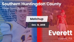 Matchup: Southern Huntingdon  vs. Everett  2018