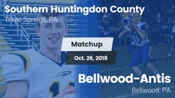 Matchup: Southern Huntingdon  vs. Bellwood-Antis  2018