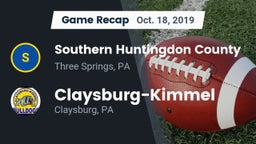 Recap: Southern Huntingdon County  vs. Claysburg-Kimmel  2019