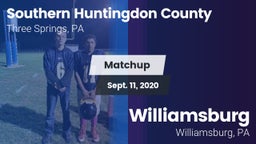 Matchup: Southern Huntingdon  vs. Williamsburg  2020