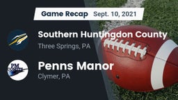 Recap: Southern Huntingdon County  vs. Penns Manor  2021