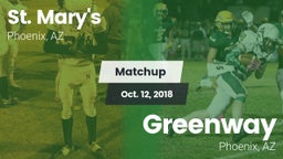 Matchup: St. Mary's vs. Greenway  2018