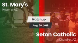 Matchup: St. Mary's vs. Seton Catholic  2019
