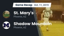 Recap: St. Mary's  vs. Shadow Mountain  2019