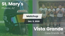 Matchup: St. Mary's vs. Vista Grande  2020