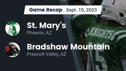 Recap: St. Mary's  vs. Bradshaw Mountain  2023