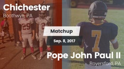 Matchup: Chichester vs. Pope John Paul II 2017