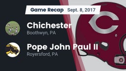Recap: Chichester  vs. Pope John Paul II 2017
