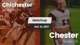 Matchup: Chichester vs. Chester  2017