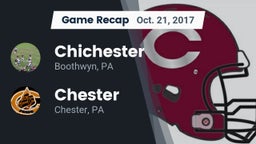 Recap: Chichester  vs. Chester  2017