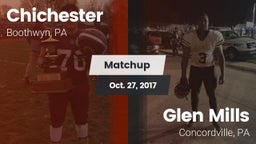 Matchup: Chichester vs. Glen Mills  2017