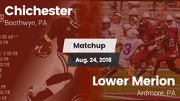 Matchup: Chichester vs. Lower Merion  2018