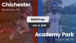 Matchup: Chichester vs. Academy Park  2018