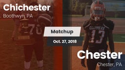 Matchup: Chichester vs. Chester  2018