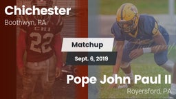 Matchup: Chichester vs. Pope John Paul II 2019
