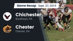 Recap: Chichester  vs. Chester  2019