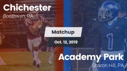 Matchup: Chichester vs. Academy Park  2019