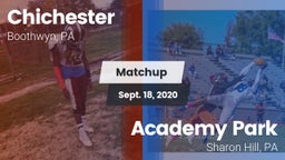 Matchup: Chichester vs. Academy Park  2020