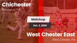 Matchup: Chichester vs. West Chester East  2020