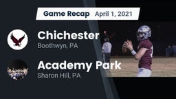 Recap: Chichester  vs. Academy Park  2021