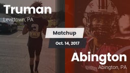 Matchup: Truman vs. Abington  2017