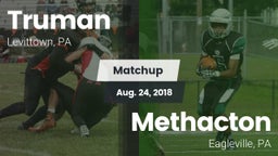Matchup: Truman vs. Methacton  2018