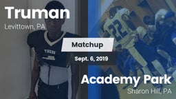 Matchup: Truman vs. Academy Park  2019