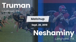 Matchup: Truman vs. Neshaminy  2019