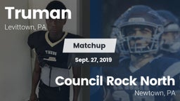 Matchup: Truman vs. Council Rock North  2019