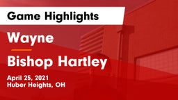 Wayne  vs Bishop Hartley Game Highlights - April 25, 2021