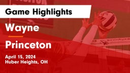 Wayne  vs Princeton  Game Highlights - April 15, 2024