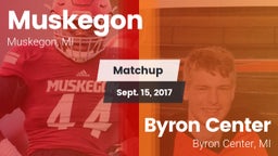 Matchup: Muskegon vs. Byron Center  2017