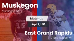 Matchup: Muskegon vs. East Grand Rapids  2018