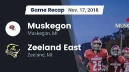 Recap: Muskegon  vs. Zeeland East  2018
