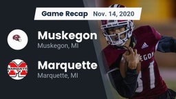 Recap: Muskegon  vs. Marquette  2020