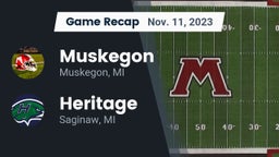 Recap: Muskegon  vs. Heritage  2023