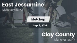Matchup: East Jessamine vs. Clay County  2016