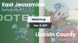 Matchup: East Jessamine vs. Lincoln County  2017