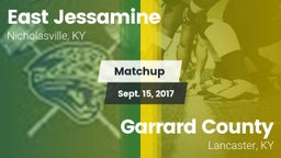 Matchup: East Jessamine vs. Garrard County  2017