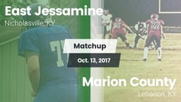 Matchup: East Jessamine vs. Marion County  2017