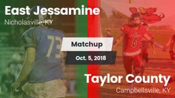 Matchup: East Jessamine vs. Taylor County  2018
