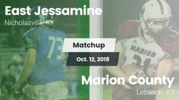 Matchup: East Jessamine vs. Marion County  2018