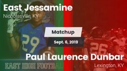 Matchup: East Jessamine vs. Paul Laurence Dunbar  2019
